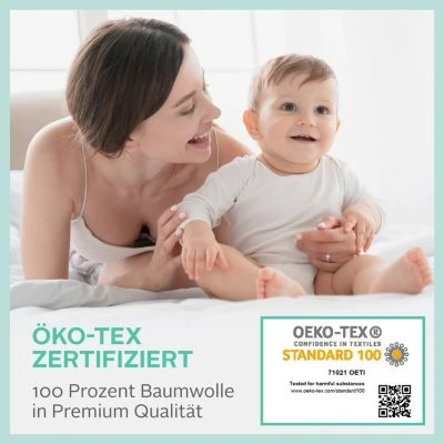 YAMBINO® 10x Premium Mulltücher Baby – OEKO-TEX 100 Zertifizierte Mullwindeln – 100% Baumwolle Mulltücher – Kochfeste Spucktücher Bei 95°C – Sanfte & Atmungsaktive Spucktücher Baby 50x38 8 YAMBINO® 10x Premium Mulltücher Baby – OEKO-TEX 100 Zertifizierte Mullwindeln – 100% Baumwolle Mulltücher – Kochfeste Spucktücher Bei 95°C – Sanfte & Atmungsaktive Spucktücher Baby 50x38 – Bild 6