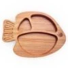 LELEKKA® Kinder Holzteller Fischy Aus Naturbelassenem Eschenholz -Baby Lieferungen Geschäft 23262132 01