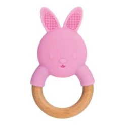 Nuby Beißring Aus Holz & Silikon