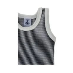 PETIT BATEAU 3er-Pack Bodys Ohne Arm Uni Ringel Streifen -Baby Lieferungen Geschäft 23299094 04