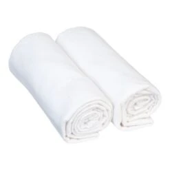 BORNINO 2er-Pack Moltontücher 80x80 Cm