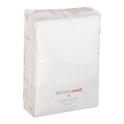 BORNINO 4er-Pack Flanelltücher 80x80 Cm 6 BORNINO 4er-Pack Flanelltücher 80x80 Cm – Bild 4