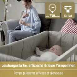 NUK Elektrische Doppelmilchpumpe Nature Sense -Baby Lieferungen Geschäft 23578420 05