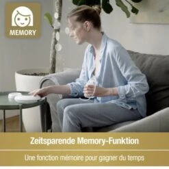 NUK Elektrische Doppelmilchpumpe Nature Sense -Baby Lieferungen Geschäft 23578420 06