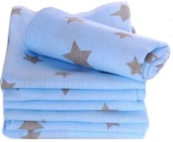 La Bortini Stoffwindeln 10er Pack Stoffwindeln Mullwindeln Babytücher Spucktücher Stilltücher Für Kinder