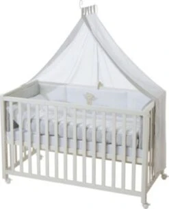 Roba Room Bed, 60 X 120 Cm Heartbreakerbär Weiß -Baby Lieferungen Geschäft 24200716 04