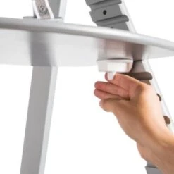 Roba Treppenhochstuhl 'Sit Up Click', Mitwachsend, Innovativer Klickverschluss, Holz, Taupefarben -Baby Lieferungen Geschäft 24200766 03