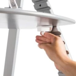 Roba Treppenhochstuhl 'Sit Up Click', Mitwachsend, Innovativer Klickverschluss, Holz, Taupefarben -Baby Lieferungen Geschäft 24200766 05