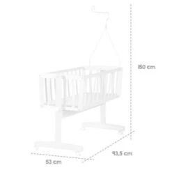 Roba Komplettwiegenset Fox & Bunny Weiß -Baby Lieferungen Geschäft 24200926 05