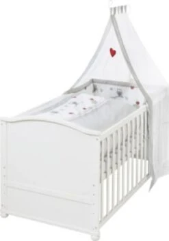 Roba Komplettbettset, 70 X 140 Cm Adam & Eule Weiß