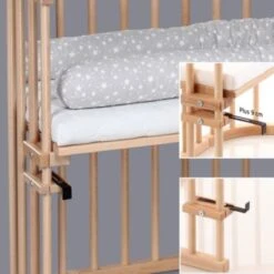Beistellbett Babybay Original, Natur Lackiert, Extra Belüftet -Baby Lieferungen Geschäft 2422210 04
