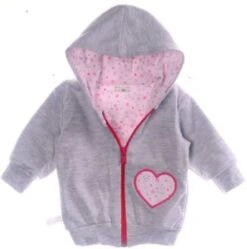 La Bortini Baby Jacke Leichte Sweatjacke Sweatjacken Für Mädchen