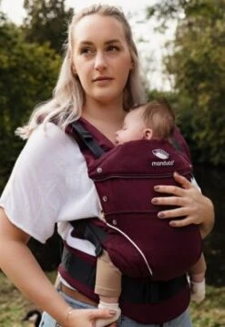 Manduca Babytrage First, PureCotton, Berry -Baby Lieferungen Geschäft 24328495 04