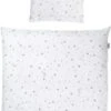Roba Wiegenbettwäsche 2-tlg. Sternenzauber Grau, 80x80 Cm + 35x40 Cm -Baby Lieferungen Geschäft 24451870 01