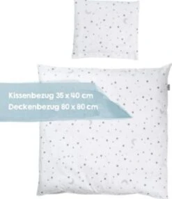 Roba Wiegenbettwäsche 2-tlg. Sternenzauber Grau, 80x80 Cm + 35x40 Cm 7 Roba Wiegenbettwäsche 2-tlg. Sternenzauber Grau, 80x80 Cm + 35x40 Cm -Baby Lieferungen Geschäft 24451870 03