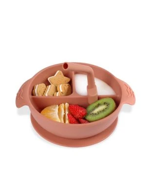 Haakaa Essteller Mit Unterteilung Und Saugfuss 4 Haakaa Essteller Mit Unterteilung Und Saugfuss – Bild 2