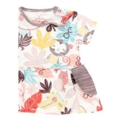 BÒBOLI Kleid Kurzarm Dschungel -Baby Lieferungen Geschäft 24548450 03