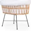 CHILDHOME Rattan Wiege, Inkl. 90 X 50 Cm Matratze -Baby Lieferungen Geschäft 24625158 01
