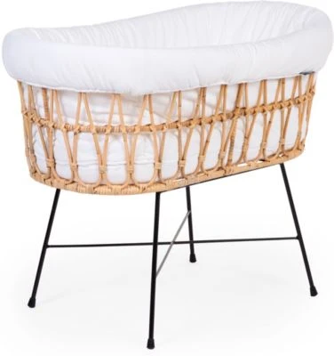 CHILDHOME Rattan Wiege, Inkl. 90 X 50 Cm Matratze 8 CHILDHOME Rattan Wiege, Inkl. 90 X 50 Cm Matratze – Bild 6