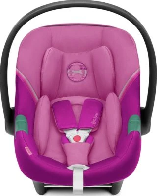 CYBEX Babyschale Aton S2 I-Size, Magnolia Pink | Purple 4 CYBEX Babyschale Aton S2 I-Size, Magnolia Pink | Purple – Bild 2
