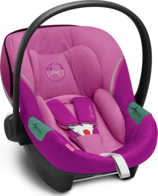 CYBEX Babyschale Aton S2 I-Size, Magnolia Pink | Purple 5 CYBEX Babyschale Aton S2 I-Size, Magnolia Pink | Purple – Bild 3