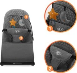 Kinderkraft Babyliege MIMI, Grau -Baby Lieferungen Geschäft 24956030 06