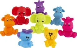 Playgro Badespielzeug Dschungel-Freunde, Waserdicht & Schmutzfrei