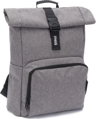 Fillikid Wickelrucksack Tokio Grau Melange 3 Fillikid Wickelrucksack Tokio Grau Melange