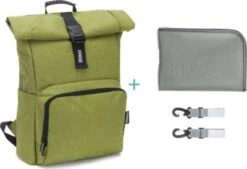 Fillikid Wickelrucksack Tokio Kiwi Melange -Baby Lieferungen Geschäft 25046932 05