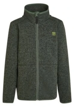 Elkline Strickfleecejacke Tricky Mit Stehkragen Und Kinnschutz Für Kinder