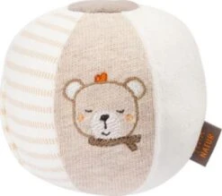 Fehn Stoffball Esel & Teddy NATUR