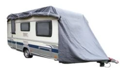 GreenYard Wohnwagen Abdeckplane Größe S 460 X 250 X 220 Cm
