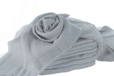 Dubistda Mullwindeln, 10 Stück, Grau Mulltücher, Spucktücher 70x80cm 3 Dubistda Mullwindeln, 10 Stück, Grau Mulltücher, Spucktücher 70x80cm