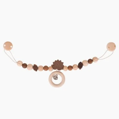 HEIMESS Kinderwagenkette Igel, Natur 3 HEIMESS Kinderwagenkette Igel, Natur