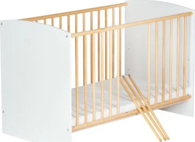 Schardt Komplettbett Classic Gold, Sternchen Grau, 60 X 120 Cm 5 Schardt Komplettbett Classic Gold, Sternchen Grau, 60 X 120 Cm – Bild 3