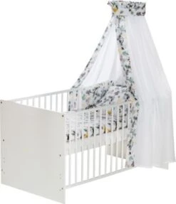 Schardt Komplettbett Classic Jungle, Weiß, 70 X 140 Cm