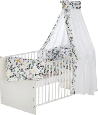 Schardt Komplettbett Classic Jungle, Weiß, 70 X 140 Cm 4 Schardt Komplettbett Classic Jungle, Weiß, 70 X 140 Cm – Bild 2