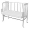 Waldin Baby Beistellbett Mit Matratze, Buche Massiv, Verstellbar Onesize -Baby Lieferungen Geschäft 26453995 01