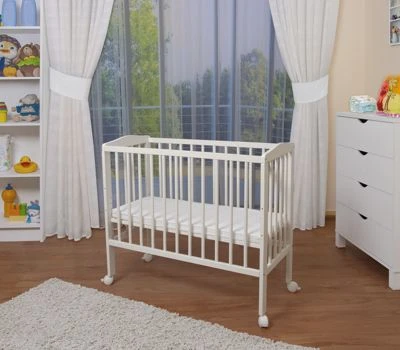 Waldin Baby Beistellbett Mit Matratze, Buche Massiv, Verstellbar Onesize 7 Waldin Baby Beistellbett Mit Matratze, Buche Massiv, Verstellbar Onesize – Bild 5