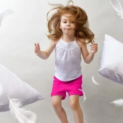 Wometo Kinderkopfkissen 2er Set Kinderkopfkissen Dekokissen 40x40 Cm Aus Baumwolle, Kissenfüllung Aus 100% Federn Mit Federfüllung -Baby Lieferungen Geschäft 26673725 05