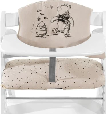 Hauck Hochstuhlauflage Pad Select, Winnie Pooh, Beige 5 Hauck Hochstuhlauflage Pad Select, Winnie Pooh, Beige – Bild 3