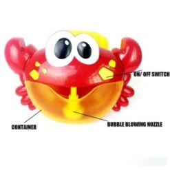 Vicabo Krabbe Seifenblasenmaschine Badespielzeug Mit Musik Badespielzeug Für Kinder -Baby Lieferungen Geschäft 27200637 05