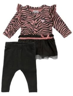 Dirkje 2tlg Set Kleid + Hose Herbst, Winter Kleider Für Mädchen