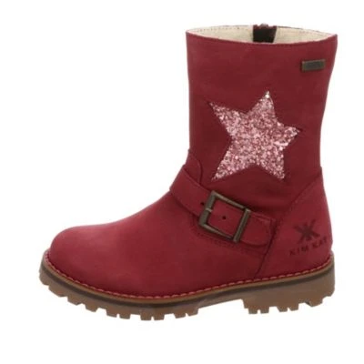 KIM KAY Mädchen Stiefel Schuhe Stiefel Kinderschuhe Nubukleder Uni Stiefeletten 4 KIM KAY Mädchen Stiefel Schuhe Stiefel Kinderschuhe Nubukleder Uni Stiefeletten – Bild 2