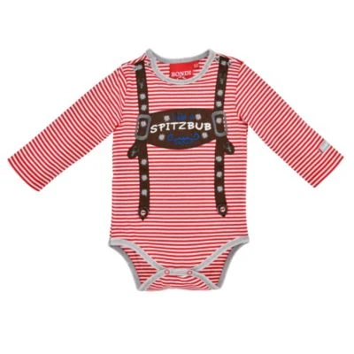 BONDI Kids Body Langarm Geringelt 'Lausbub' Für Jungen 3 BONDI Kids Body Langarm Geringelt 'Lausbub' Für Jungen