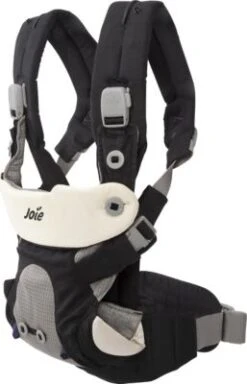 Joie Savvy 4in1 Ergonomische Babytrage, Black Pepper