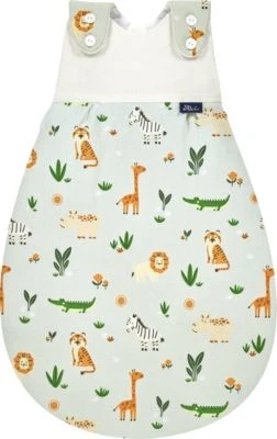 Alvi Baby-Mäxchen Außensack - TOG 2,5 - Safari Größe 68/74 3 Alvi Baby-Mäxchen Außensack - TOG 2,5 - Safari Größe 68/74