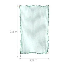 Relaxdays Anhängernetz 2,5 X 3,5 M -Baby Lieferungen Geschäft 28522141 04