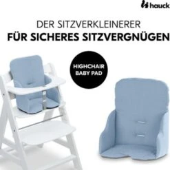 Hauck Sitzverkleinerer Für Alpha Hochstuhl, Dusty Blue -Baby Lieferungen Geschäft 28703718 05