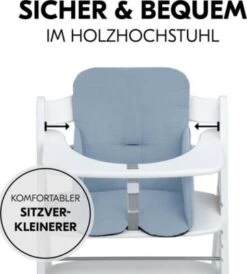 Hauck Sitzverkleinerer Für Alpha Hochstuhl, Dusty Blue -Baby Lieferungen Geschäft 28703718 06